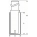 BOSCH Drážkovací fréza 2608628469
