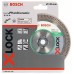 BOSCH Best for Hard Ceramic systému X-LOCK, Diamantový řezný kotouč, 125×22,23×1,4×10mm 2608615135