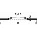 BOSCH Dělicí kotouč lomený, kov, 125x2,5mm 2609256311