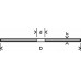 BOSCH Dělicí kotouč rovný Standard for Inox - Rapido, 115x1 mm 2608603169