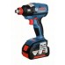 BOSCH GDX 18-V-EC rázový utahovák, L-BOXX, 2x 5,0 Ah akumulátor 0.601.9B9.107