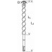 BOSCH SDS-plus-7 Vrták do kladiv, 5 x 50 x 110 mm 2608585023