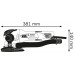 VÝPRODEJ BOSCH GET 75-150 PROFESSIONAL Excentrická bruska 750W 0601257100 POUŽITO!!