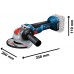 BOSCH GWX 18V-10 Akumulátorová úhlová bruska, 125mm 06017B0100