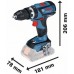BOSCH GSB 18V-60 C Akumulátorový kombinovaný šroubovák 06019G210B