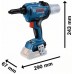 BOSCH GRG 18V-16 C Aku nýtovací pistole 06019K5001