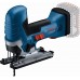 BOSCH PROFESSIONAL Sada nářadí GST 18V-125 S + 2×5.0Ah + 15dílná sada plátků 0615A500E5