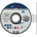 BOSCH Řezací kotouč PRO Stainless Steel and Metal, 115 × 1,6 × 22,23mm, rovný 2608603170