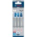 BOSCH Pilový plátek PRO Metal thick T121BFC pro přímočaré pily, 92 mm, 3 ks 2608655109