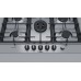 Bosch Serie 6, Plynová varná deska, 75 cm, nerez PCQ7A5M90