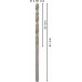 BOSCH Vrták do kovu PRO Metal HSS-G standardní délky, 2,9 × 33 × 61 mm, 10 ks 2608585480