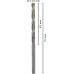BOSCH Vrták do kovu PRO Metal HSS-G standardní délky, 4,1 × 43 × 75 mm, 10 ks 2608585486
