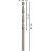 BOSCH Vrták do kovu PRO Metal HSS-G standardní délky, 4,6 × 47 × 80 mm, 10 ks 2608585488