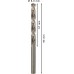 BOSCH Vrták do kovu PRO Metal HSS-G Twist, 6 × 57 × 93 mm 2608595066