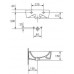 CERSANIT NANO 40 umyvadlo symetrické, levé K19-002