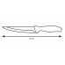 CS SOLINGEN Nůž s nepřilnavou čepelí na pečivo 20 cm - HOLTON CS-034566
