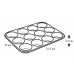CS SOLINGEN Forma na muffiny se silikonovými rukojeťmi 44 x 30 cm CS-029616