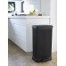 BAZAR CURVER DECO BIN 50L Odpadkový koš 39 x 29 x 73 cm černý 02162-929 POŠKOZENÝ!!
