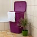 CURVER MY STYLE 55l koš na špinavé prádlo 43x33x60cm lila 00713-939