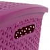 CURVER MY STYLE 55l koš na špinavé prádlo 43x33x60cm lila 00713-939