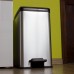 CURVER SLIM BIN odpakový koš, 25 x 42 x 45 cm, 25 l, stříbrná, 02339-582