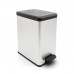 CURVER SLIM BIN odpakový koš, 60,7 x 25 x 39,3 cm, 40 l, stříbrná, 02340-582