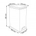 CURVER SLIM BIN odpakový koš, 25 x 42 x 45 cm, 25 l, stříbrná, 02339-582