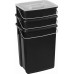 CURVER BIOBOX 2x10L+6L Recyklační set černý 08993-840