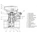 Danfoss Leno MSV-BD vyvažovací ventil, DN15, vnitřní závit 003Z4001