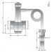 Danfoss BVTS - Dochlazovací ventil G3/4" F, 97°C - kapilára 1,30 m , 003N3300