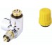 Danfoss RA-URX ventilové těleso chrom, připojení 2x R1/2" 013G4030