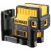 DeWALT DCE085D1R Pětibodový laser s červeným paprskem 1x2,0Ah 10,8V