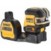 DeWALT DCE822NG18 Aku křížový laser s olovnicí, zelený paprsek, XR (18V/bez aku)kufr Tstak