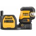 DeWALT DCE822NG18 Aku křížový laser s olovnicí, zelený paprsek, XR (18V/bez aku)kufr Tstak