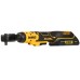 DeWALT DCF513D1G Aku ráčna s otevřenou hlavou 3/8" (18V XR, 1x2,0Ah) GFN, pěnová vložka