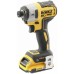 DeWALT Aku Rázový utahovák, 18.0 V, 2.0 Ah, 205 Nm, 1/4", XR Li-Ion, ToolConnect DCF888D2B