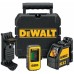 VÝPRODEJ DeWALT Samonivelační Křížový laser s přijmačem DW088KD-XJ POŠKOZENÝ KUFR!!!