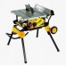 DEWALT DWE7492S – Stolová pila s mobilním stojanem pro přesné řezání