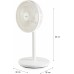 DOMO Stojanový ventilátor 2v1, bílý DO8156