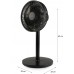 DOMO Stojanový ventilátor 2v1, černý DO8157