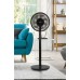DOMO Stojanový ventilátor 2v1, černý DO8157