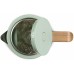 DOMO WOOD YOU Rychlovarná konvice (1,7l/2200W) nerez, zelená DO9282WK