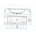 IDEAL Standard CONNECT DUO vana 170 x 75 cm E018401