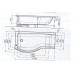 IDEAL Standard CONNECT vana 170 x 90/70 cm s IWS, pravá E020401