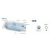 TEIKO Vana Tahiti rohová 150x150 cm - HTP systém ECO AIR V211150N04T05221