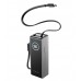EcoFlow RAPID Power Banka (25000mAh,170W) 2x100W vestavěný USB-C kabel - stříbrná 1ECORAP2