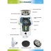 EcoMaster DELUXE EVO3 drtič kuchyňského odpadu 001010004