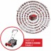Einhell GE-HM 18/38 Li-Solo Aku vřetenová sekačka (38cm/18V/bez aku) 3414200