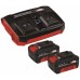 Einhell PXC startovací sada (2x18V/4,0Ah) & Twincharger Starter-Kit 4512112