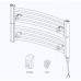 KORADO KORALUX LINEAR Classic Koupelnový radiátor elektrický KLCE 1820.450 White RAL9010